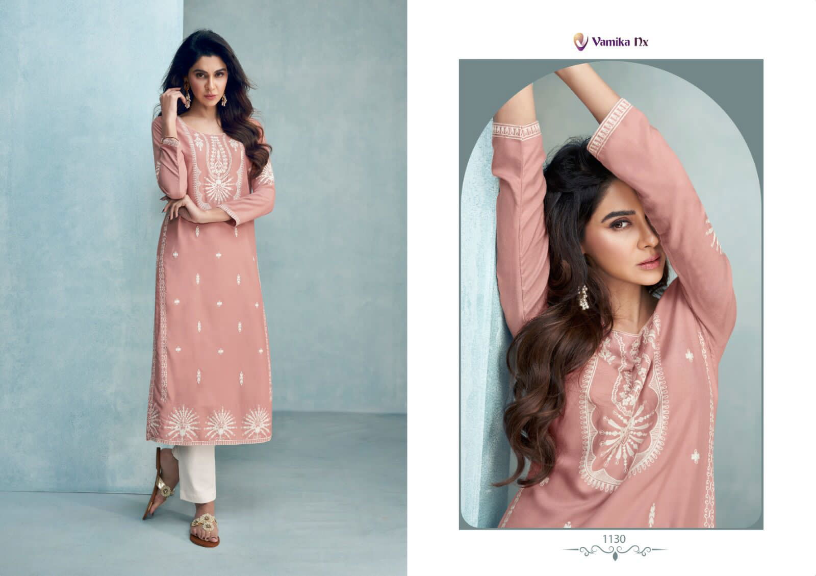 Rooh Vol 6 Vamika NX Fancy Wear Rayon Wholesale Designer Kurti Catalog